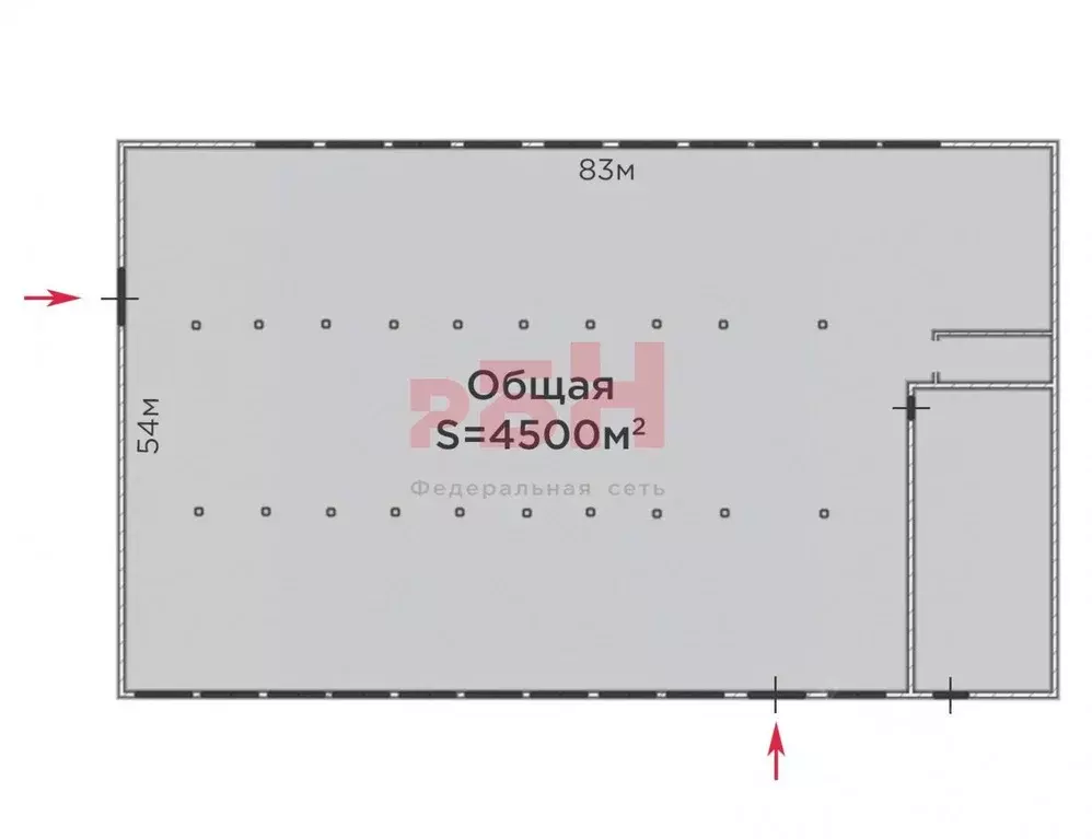 Склад в Тюменская область, Тюмень ул. Производственная, 50 (4500 м) - Фото 2