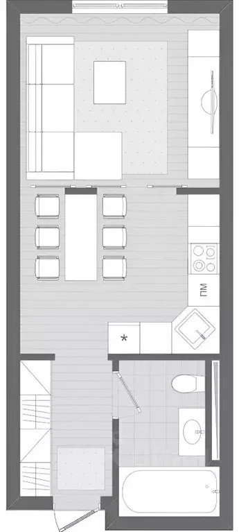 1-к кв. Московская область, Одинцовский городской округ, ... - Фото 2