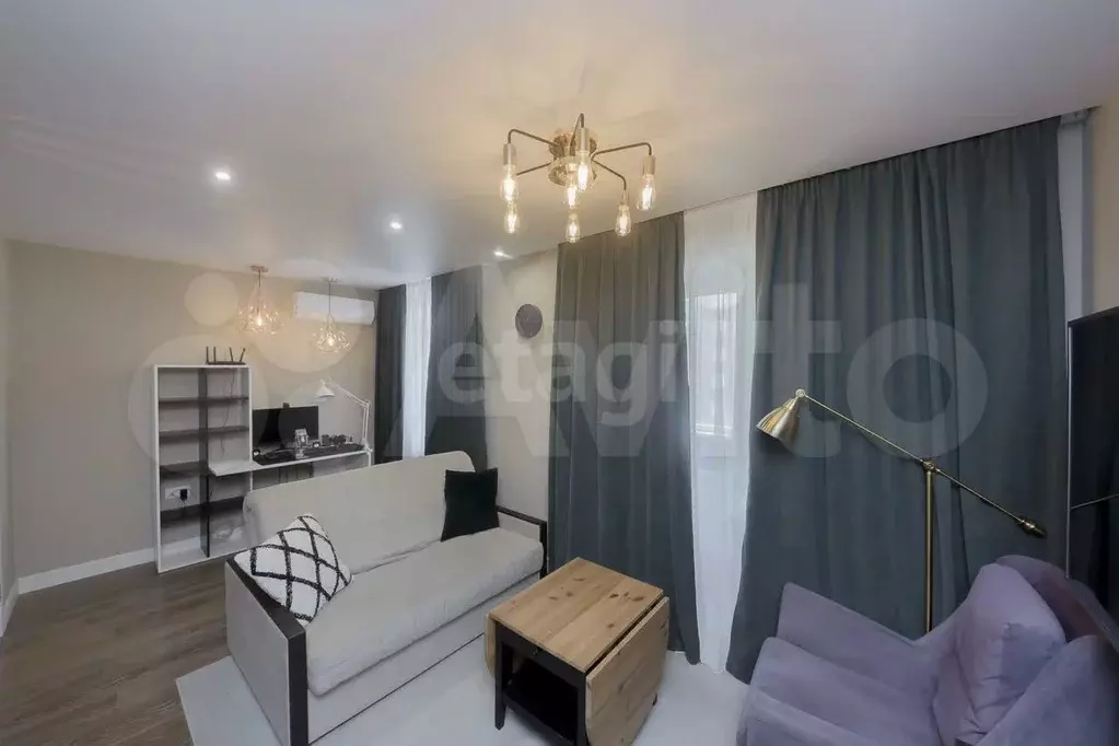 1-к. квартира, 33,7 м, 8/9 эт. - Фото 1