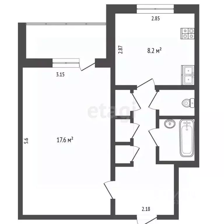 1-к кв. Ямало-Ненецкий АО, Новый Уренгой Дружба мкр, 1/2 (37.1 м) - Фото 0
