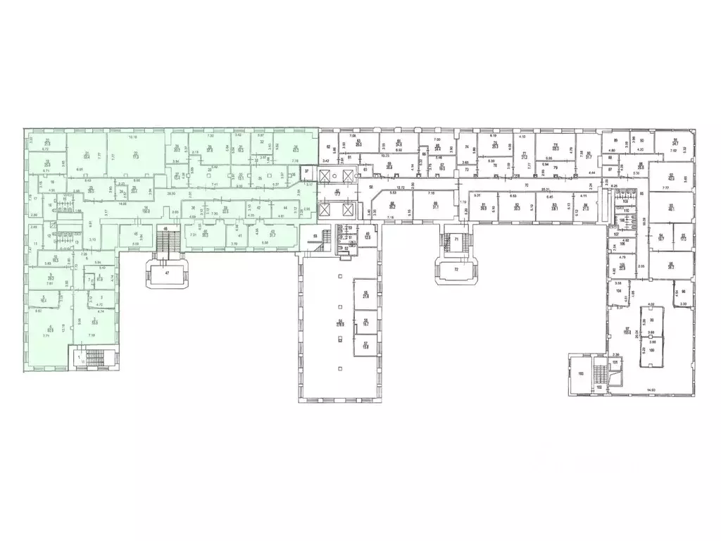 Офис в Москва 3-я Рыбинская ул., 18С2 (1331 м) - Фото 2