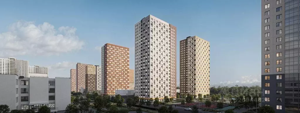 1-к кв. Нижегородская область, Нижний Новгород д. Анкудиновка, КМ ... - Фото 1