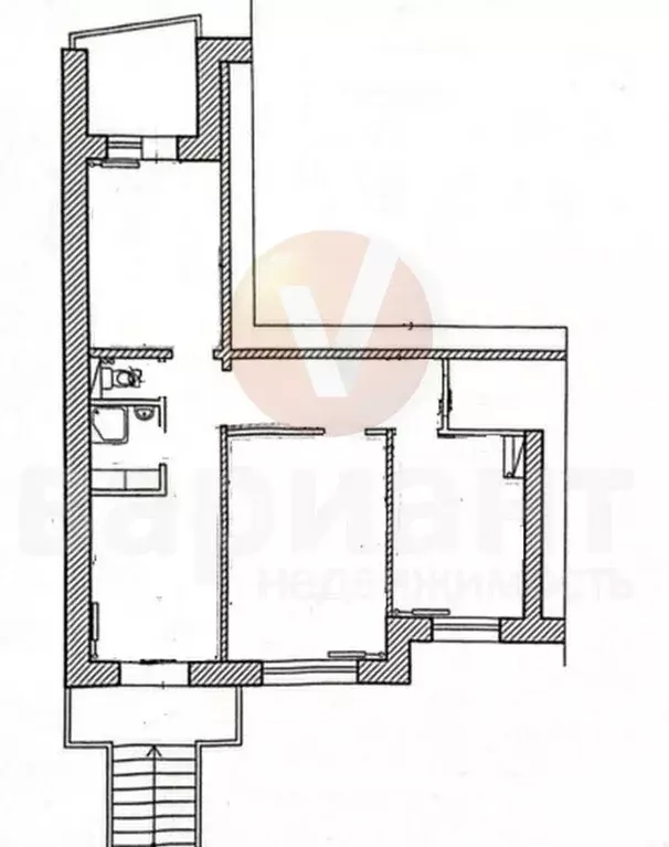3-к кв. Омская область, Омск ул. Куйбышева, 27/3 (66.0 м) - Фото 1