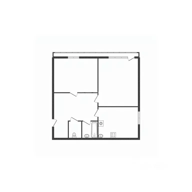 2-к кв. Смоленская область, Ярцево Автозаводская ул., 10 (49.0 м) - Фото 2