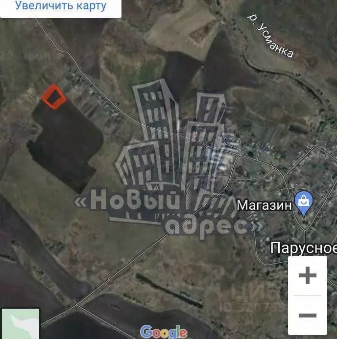 Участок в Воронежская область, Новоусманский район, Усманское 1-е ... - Фото 1