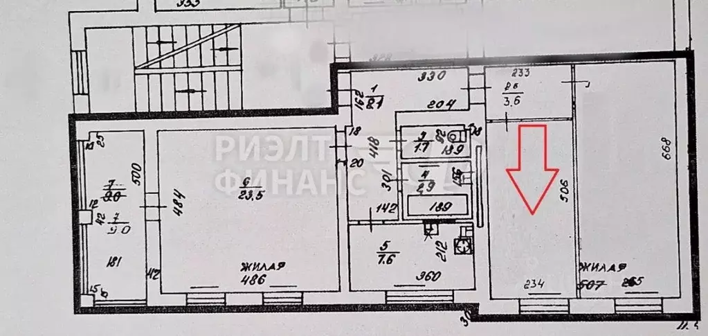 Комната Калининградская область, Калининград Комсомольская ул., 30 ... - Фото 1