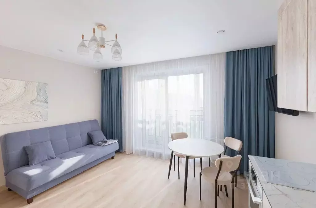 1-к кв. Курганская область, Курган Заозерный жилрайон, 4-й мкр, 46 ... - Фото 1