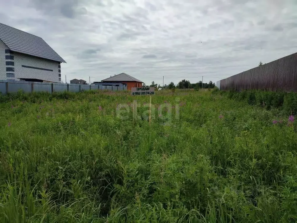 Участок в Тюменская область, Тюменский муниципальный округ, д. ... - Фото 1