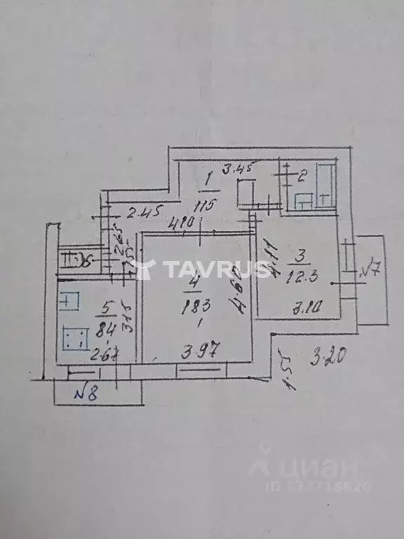2-к кв. Крым, Симферополь пер. Альпинистов, 8/5 (55.0 м) - Фото 2