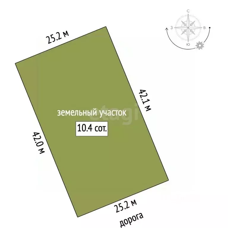 Участок в Мордовия, Лямбирский район, Берсеневское с/пос, д. Старая ... - Фото 1