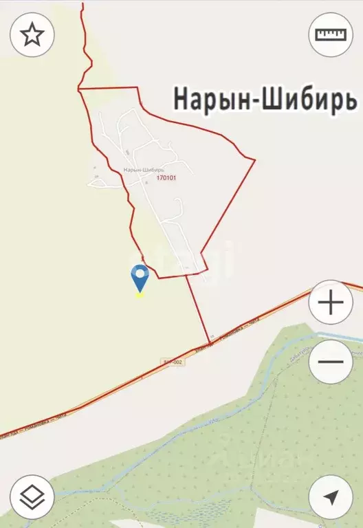 Участок в Бурятия, Заиграевский район, Дабатуйское с/пос, Нарын-Шибирь ... - Фото 0