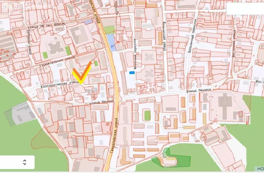 Участок в село Долгодеревенское, Кооперативная улица (13.5 м) - Фото 2