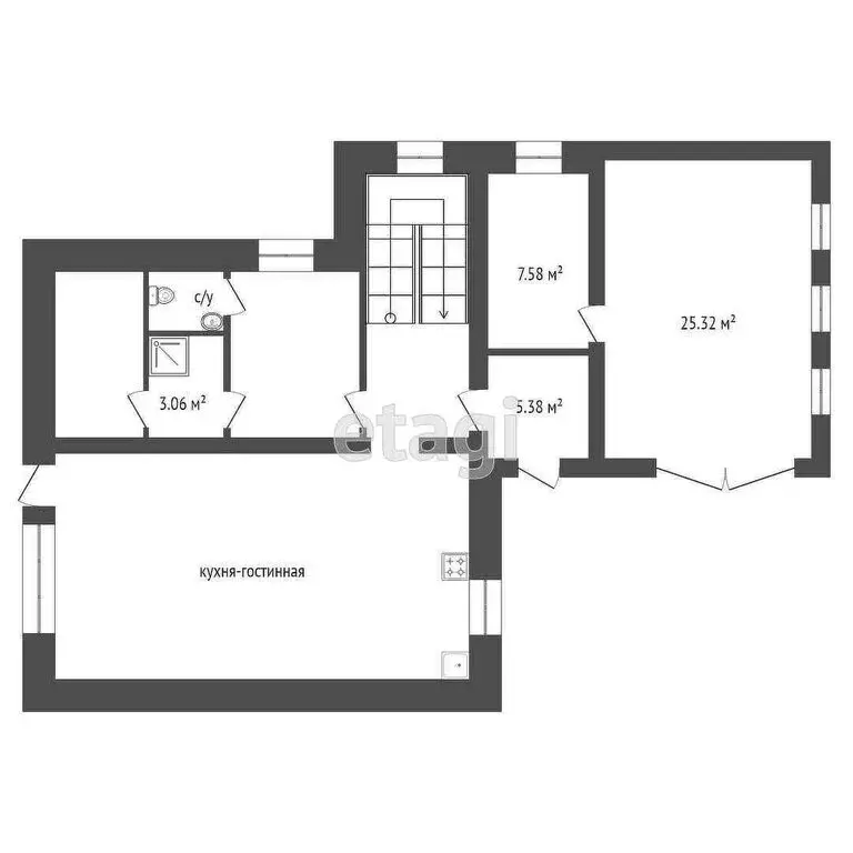 Дом в село Овсянка, улица Щетинкина (160 м) - Фото 2