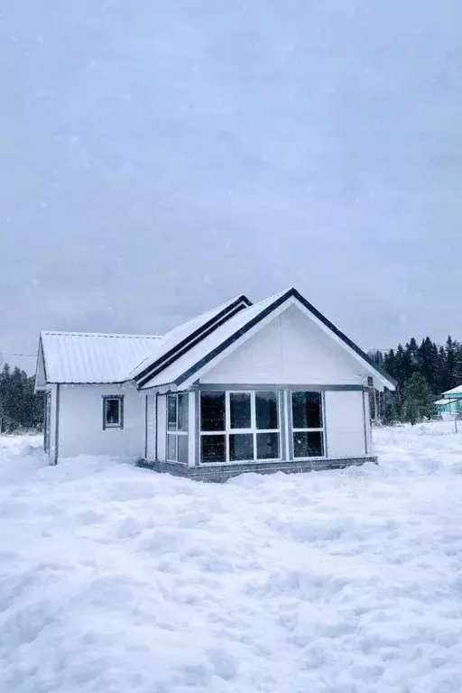 Дом в Пермский край, Пермский муниципальный округ, д. Дикая Гарь ул. ... - Фото 1
