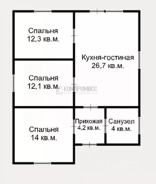 Дом в Краснодарский край, Северский район, Смоленское с/пос, ... - Фото 1