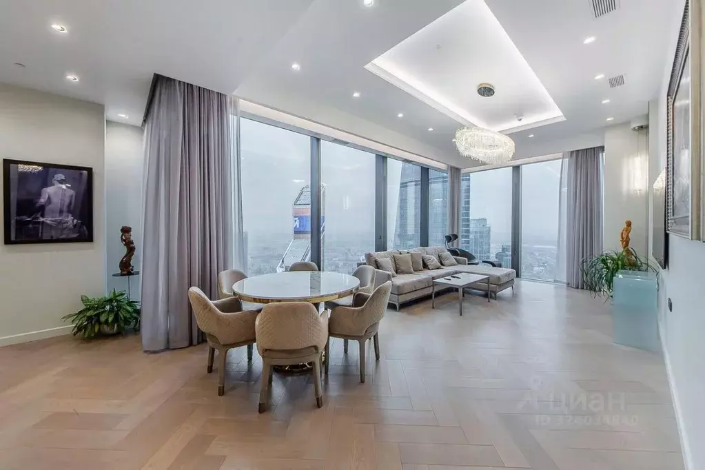 3-к кв. Москва 1-й Красногвардейский проезд, 22с2 (134.5 м) - Фото 1