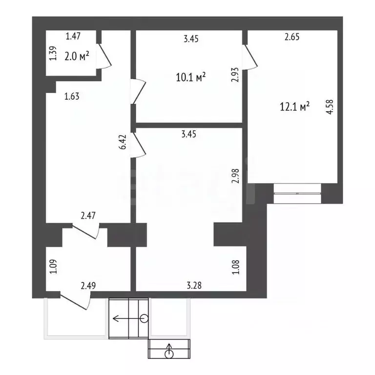 Помещение свободного назначения в Тюменская область, Тюмень ул. ... - Фото 1