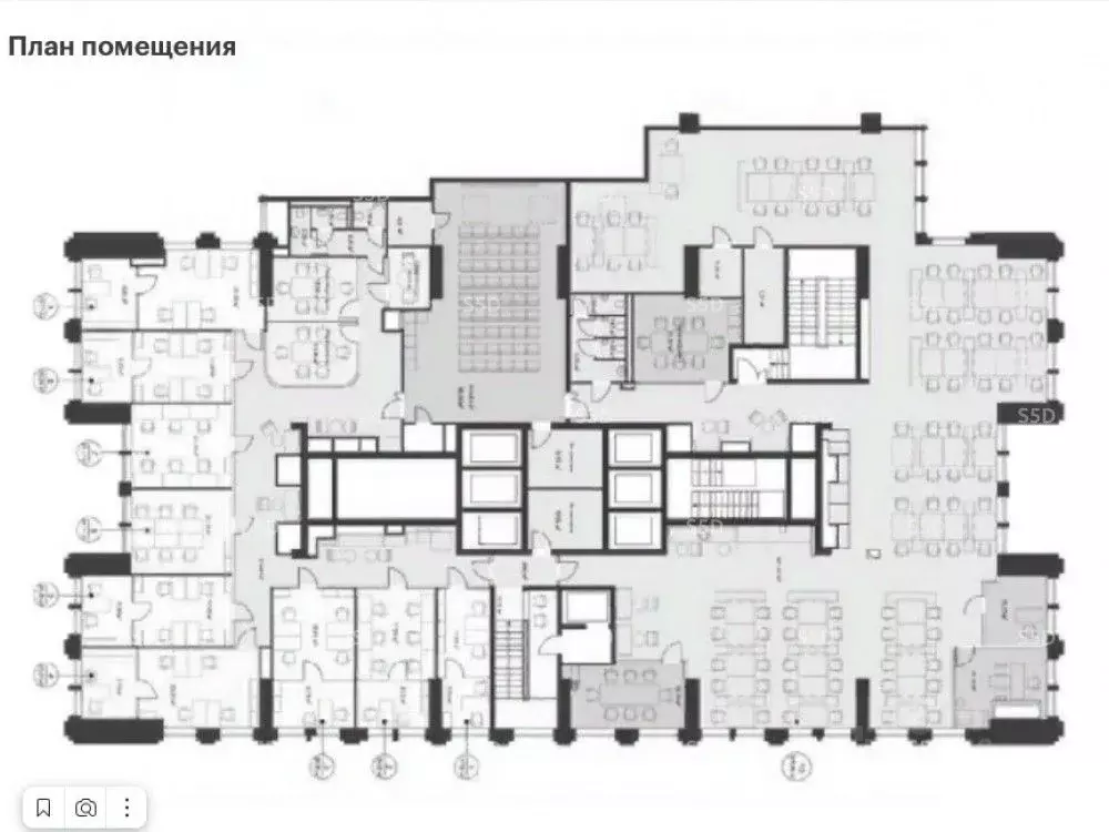 Офис в Москва Новодмитровская ул., 2к1 (1160 м) - Фото 1