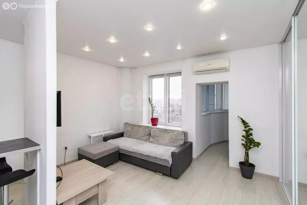 Квартира-студия: Тюмень, улица 50 лет ВЛКСМ, 13к1 (34.5 м) - Фото 1