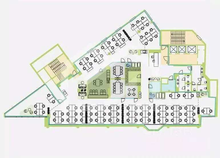 Помещение свободного назначения в Москва Новослободская ул., 16 (672 ... - Фото 2