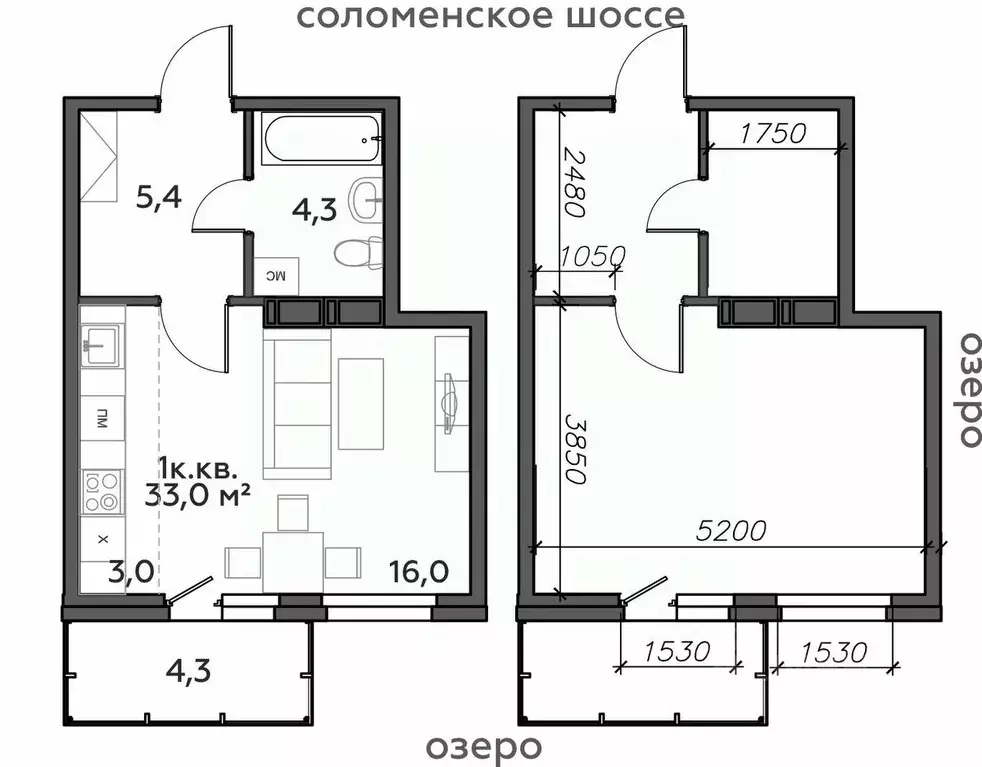 1-к кв. Карелия, Петрозаводск Район Северная промзона, Вороний Наволок ... - Фото 0
