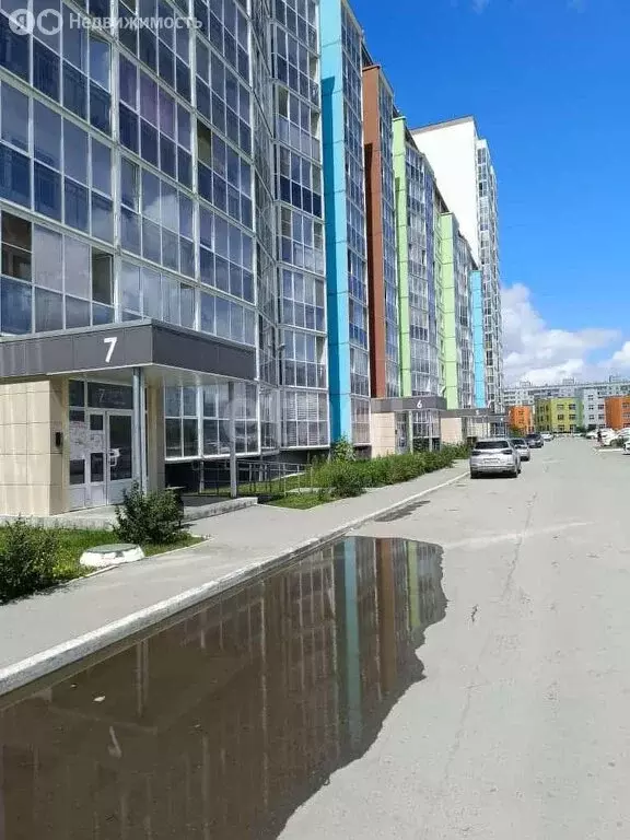 квартира-студия: новосибирск, улица титова, 252 (18.4 м) - Фото 1