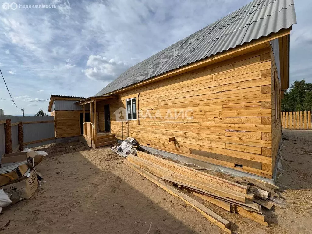 Дом в село Нижний Саянтуй, ДНТ Багульник, 3-й квартал, 600 (180 м) - Фото 0