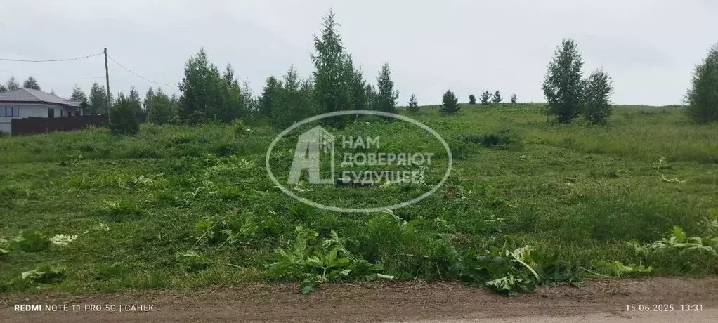 Участок в Пермский край, Пермский район, д. Заполье ул. Правая (15.3 ... - Фото 1