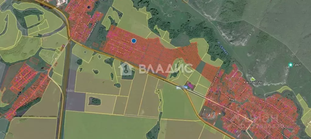 Участок в Башкортостан, Ишимбайский район, с. Ишеево ул. Шестая (8.0 ... - Фото 1