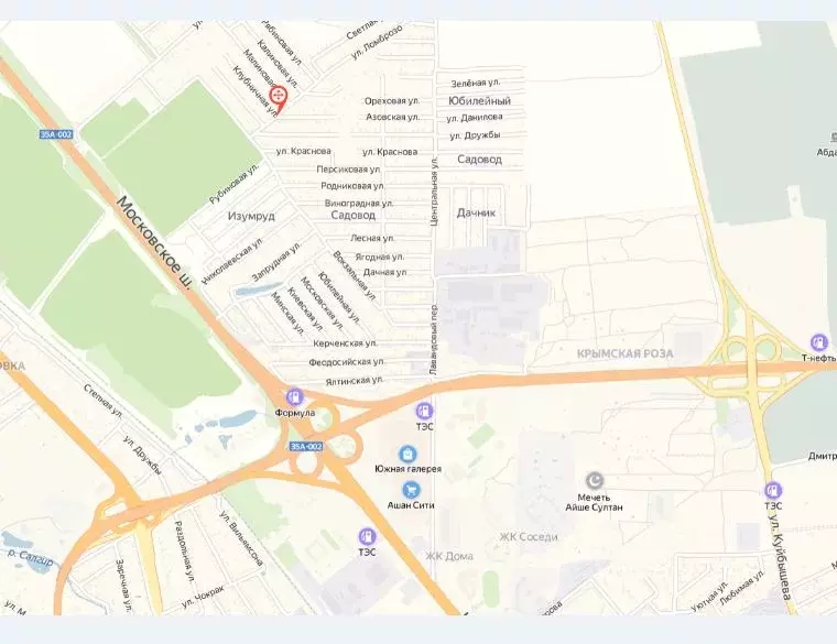 Участок в Крым, Симферопольский район, Молодежное пгт ул. Клубничная ... - Фото 1