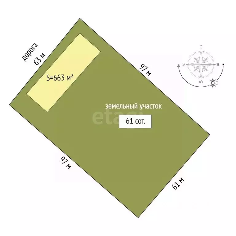 Склад в Тюменская область, Тюмень Велижанский тракт, 7-й км, 2 (663 м) - Фото 1