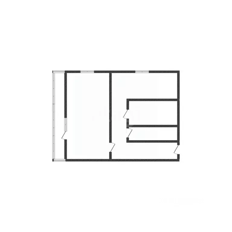 1-к кв. Белгородская область, Белгород ул. Маяковского, 18 (33.0 м) - Фото 2