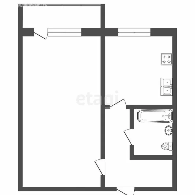 1-комнатная квартира: Ярославль, улица Бабича, 11к2 (32.9 м) - Фото 0