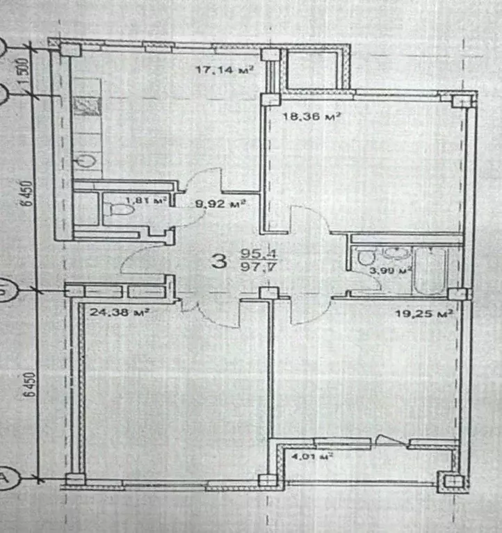 3-к кв. Нижегородская область, Нижний Новгород Полтавская ул., 15 ... - Фото 2