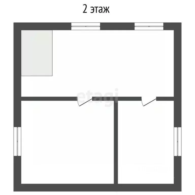 Дом в Пермский край, Пермский район, д. Малая ул. Трактовая, 3А (86 м) - Фото 2
