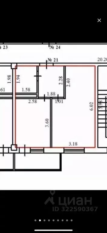 1-к кв. Саха (Якутия), Якутск пер. Космонавта Германа Титова, 2/2 ... - Фото 1