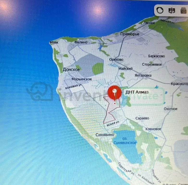 Участок в Калининградская область, Зеленоградский муниципальный округ, ... - Фото 0