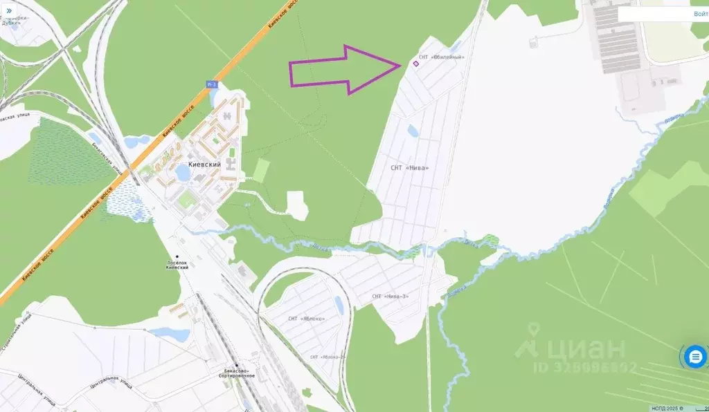 Участок в Москва Юбилейный садовое товарищество, 2 (6.0 сот.) - Фото 0