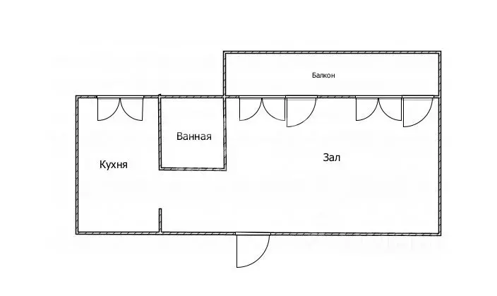 1-к кв. Ульяновская область, Цильнинское городское поселение, Цильна ... - Фото 2