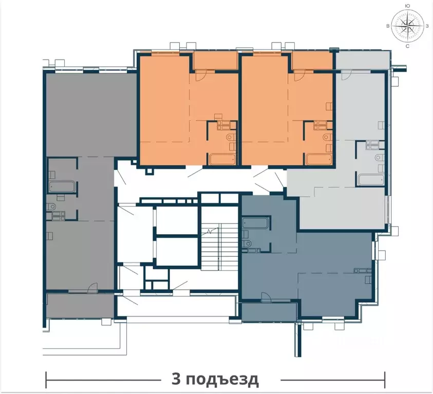 Студия Приморский край, Находка  (42.3 м) - Фото 2