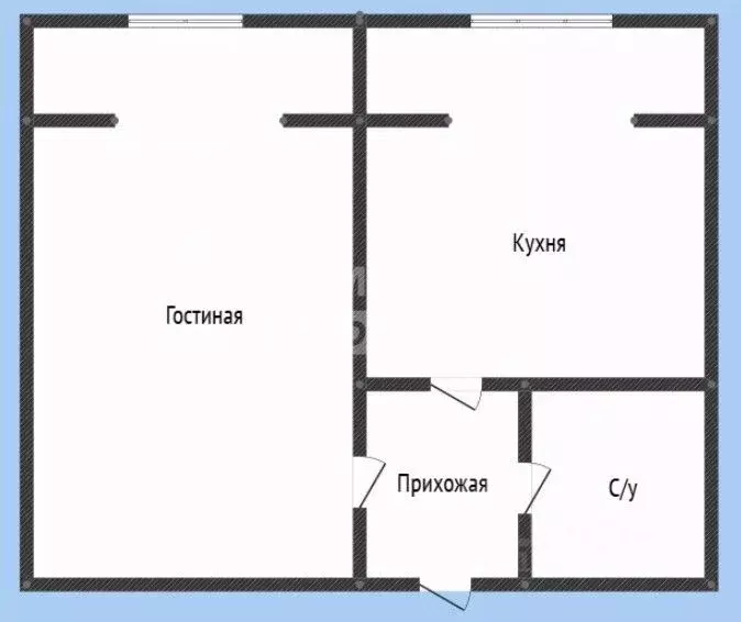 1-к кв. Дагестан, Каспийск ул. Магомедали Магомеджановa, 5к2 (44.5 м) - Фото 2