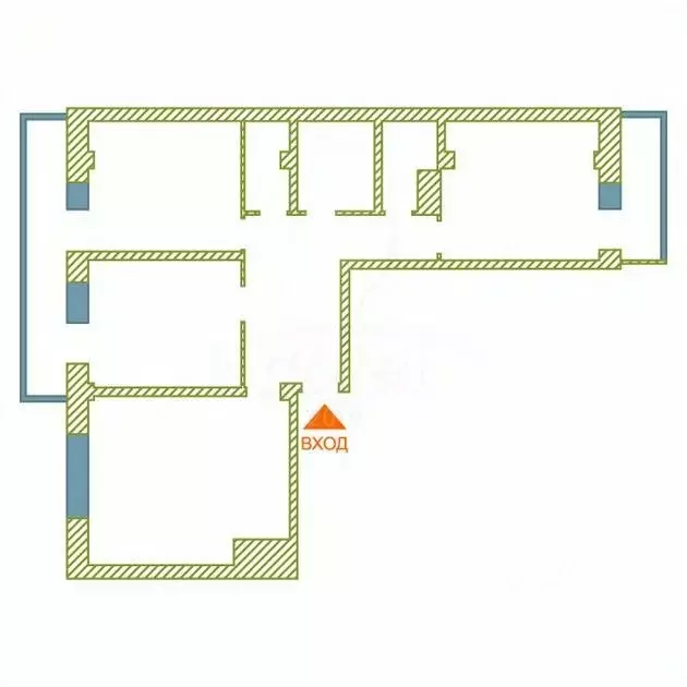 3-к кв. Тюменская область, Тюмень Кремлевская ул., 112к1 (77.6 м) - Фото 2