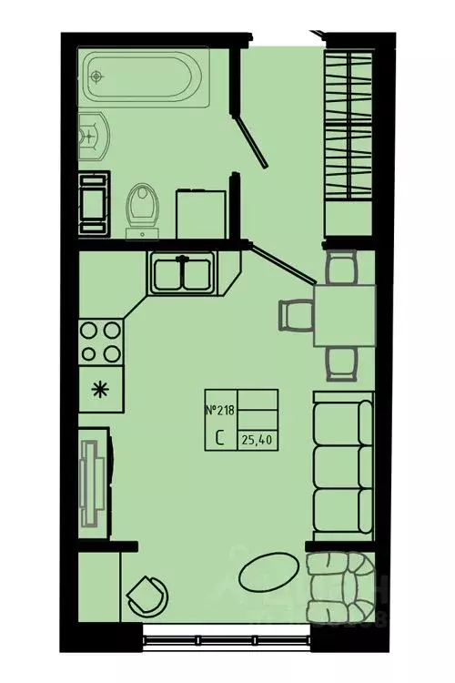 Студия Ленинградская область, Коммунар г. Гатчинский муниципальный ... - Фото 1