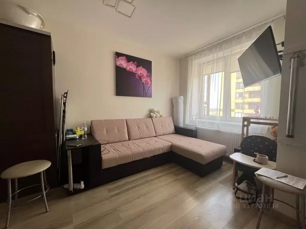Студия Санкт-Петербург ул. Русановская, 16к3 (24.8 м) - Фото 0