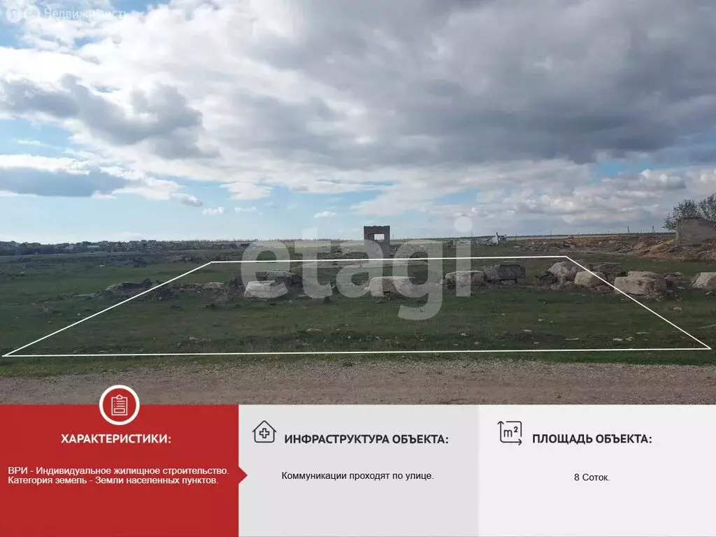 Участок в Сакский район, Суворовское сельское поселение, село Великое ... - Фото 2