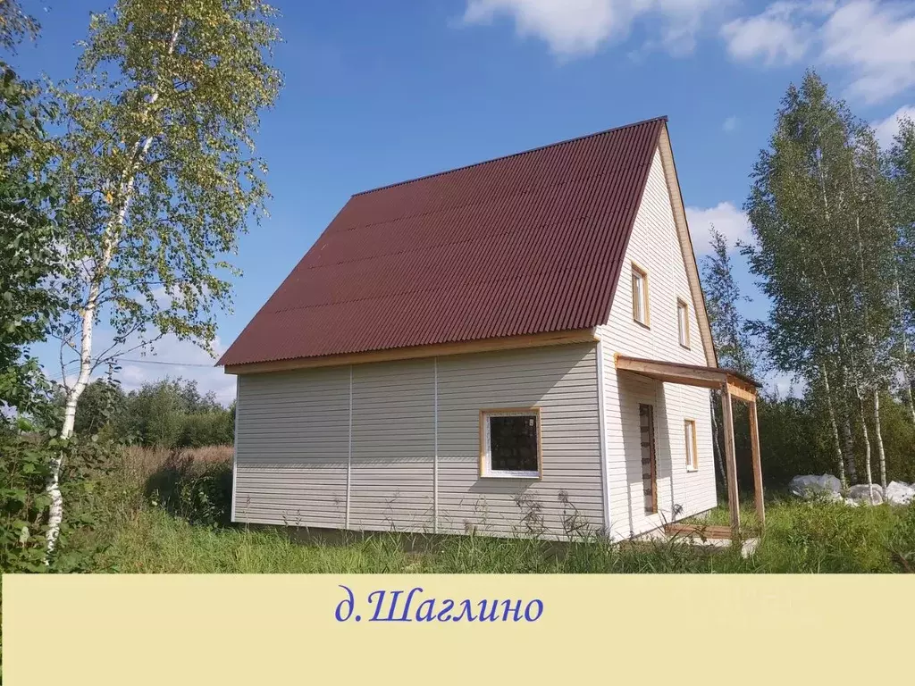 Дом в Ленинградская область, Гатчинский район, д. Шаглино ул. ... - Фото 0