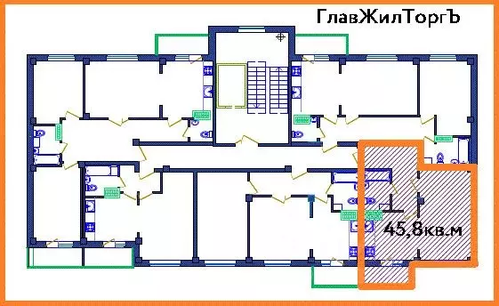 1-к кв. Псковская область, Псковский район, Писковичская волость, д. ... - Фото 2