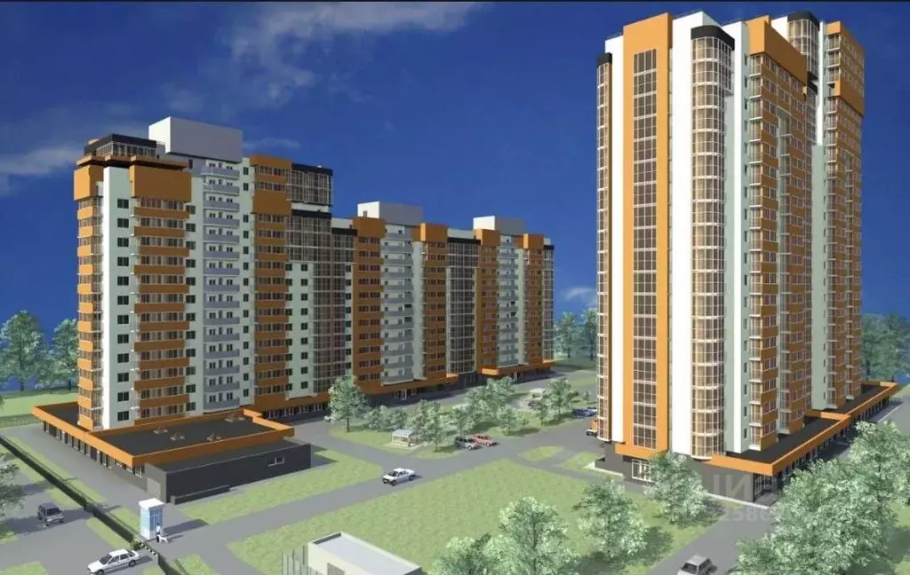 1-к кв. Самарская область, Тольятти Проспект Московский жилой комплекс ... - Фото 2