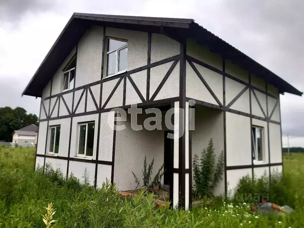 Дом в Калужская область, Тарусский район, Волковское с/пос, д. Гурьево ... - Фото 1