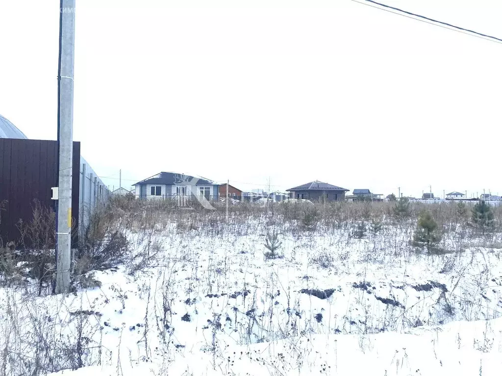 Участок в Тюменский муниципальный округ, деревня Елань, коттеджный ... - Фото 1